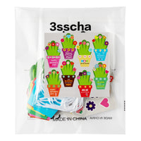 3sscha 40 Packs Religious Mother’s Day Flower Pot Handprint Craft Kit for Kids - Make Your Own Floral Card DIY Self-Adhesive Sticker Handmade Art Project Decor Classroom Home Activity Gift Party Favor