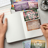 3sscha 120Pcs Bible Verses Cards Scripture Prayer Card with Inspirational Encouraging Words 3.5 x 2 Inches Bulk Motivational Religious Christian Gift for Woman Man Church Holy Weekend Pray Supplies